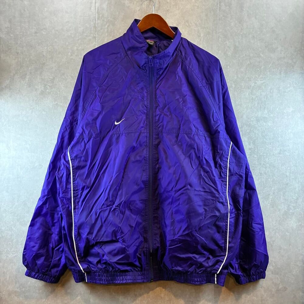 Nike Men's Purple and Blue Jacket